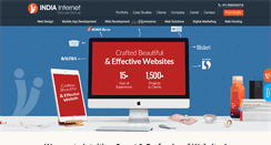 Desktop Screenshot of indiainternets.com